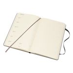 Еженедельник Moleskine ACADEMIC WKNT Large 130х210мм датир.18мес 208стр. черный