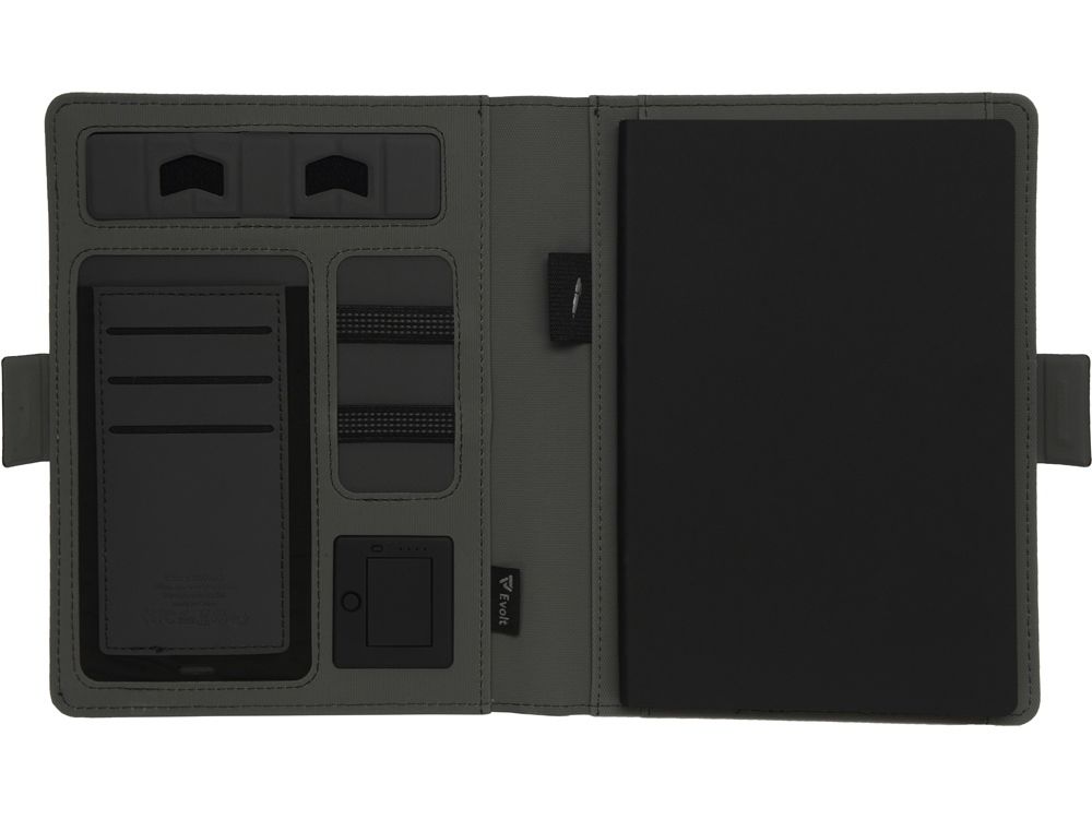 Органайзер с беспроводной зарядкой 5000 mAh Powernote 