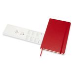 Еженедельник Moleskine ACADEMIC WKNT Large 130х210мм датир.18мес 208стр. красный