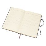 Еженедельник Moleskine ACADEMIC WKNT Large 130х210мм датир.18мес 208стр. черный