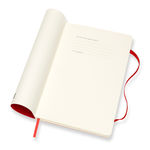 Еженедельник Moleskine ACADEMIC WKNT Large 130х210мм датир.18мес 208стр. мягкая обложка красный