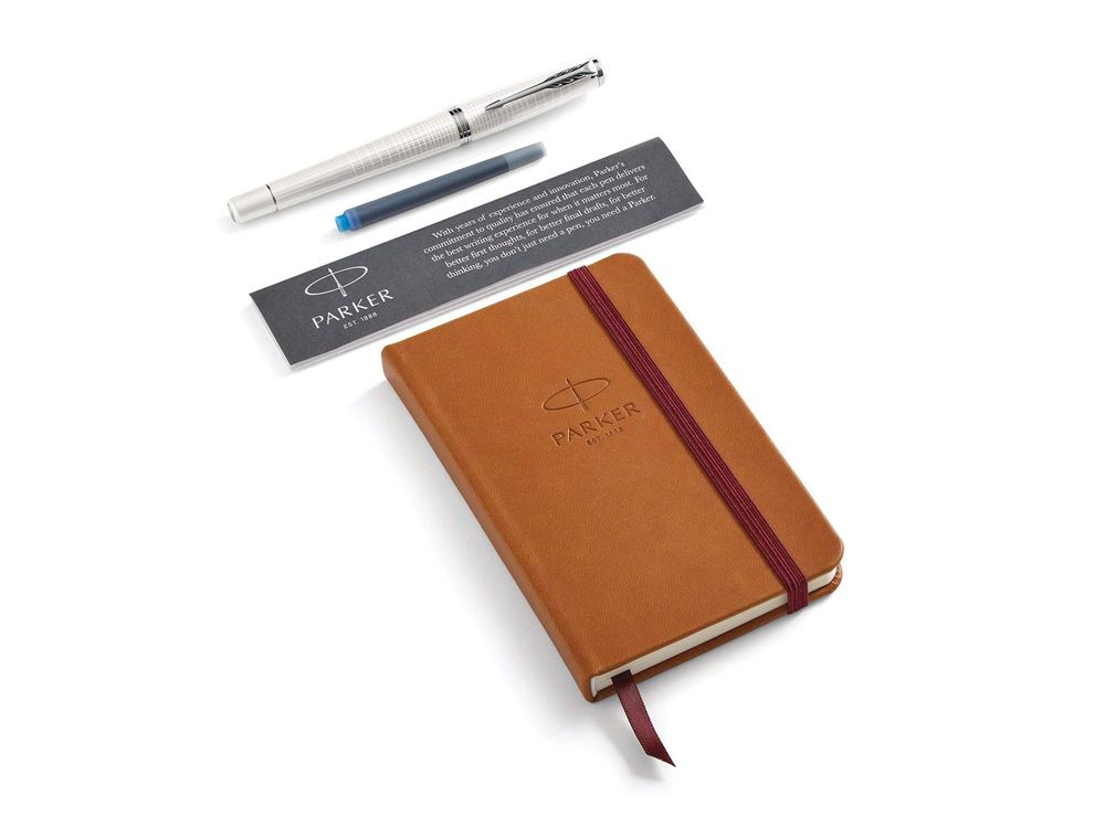 Набор Parker Urban Premium: ручка перьевая, блокнот