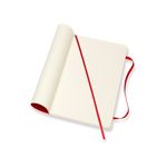 Записная книжка Moleskine Classic Soft (нелинованный), Large (13х21см), красный