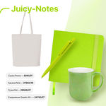 Набор подарочный JUICY-NOTES: ежедневник, ручка, кружка, сумка