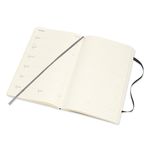 Еженедельник Moleskine ACADEMIC SOFT WKNT Large 130х210мм датир.18мес 208стр. мягкая обложка черный
