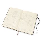 Еженедельник Moleskine ACADEMIC WKNT Large 130х210мм датир.18мес 208стр. черный