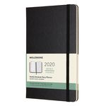 Еженедельник Moleskine CLASSIC WKNT Large 130х210мм 144стр. черный