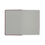 Ежедневник недатированный Campbell, А5,  красный, белый блок