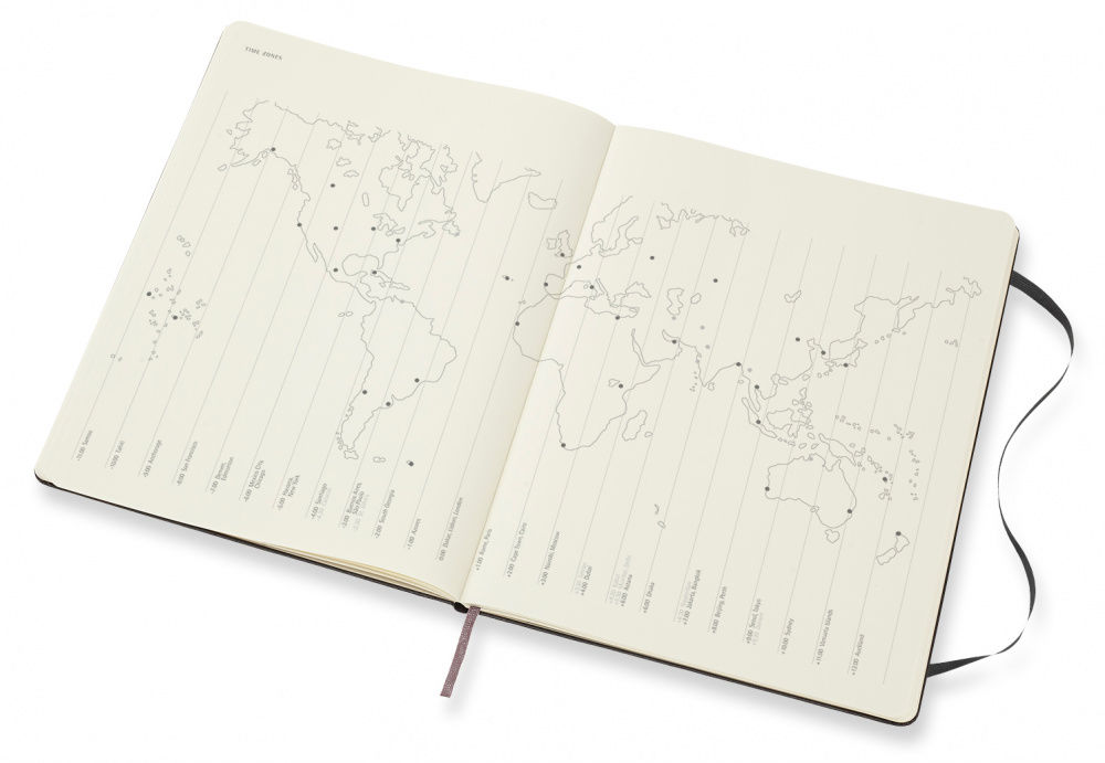 Еженедельник Moleskine CLASSIC WKNT XL 190х250мм 144стр. черный