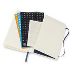 Еженедельник Moleskine CLASSIC SOFT WKNT Pocket 90x140мм 144стр. мягкая обложка синий сапфир