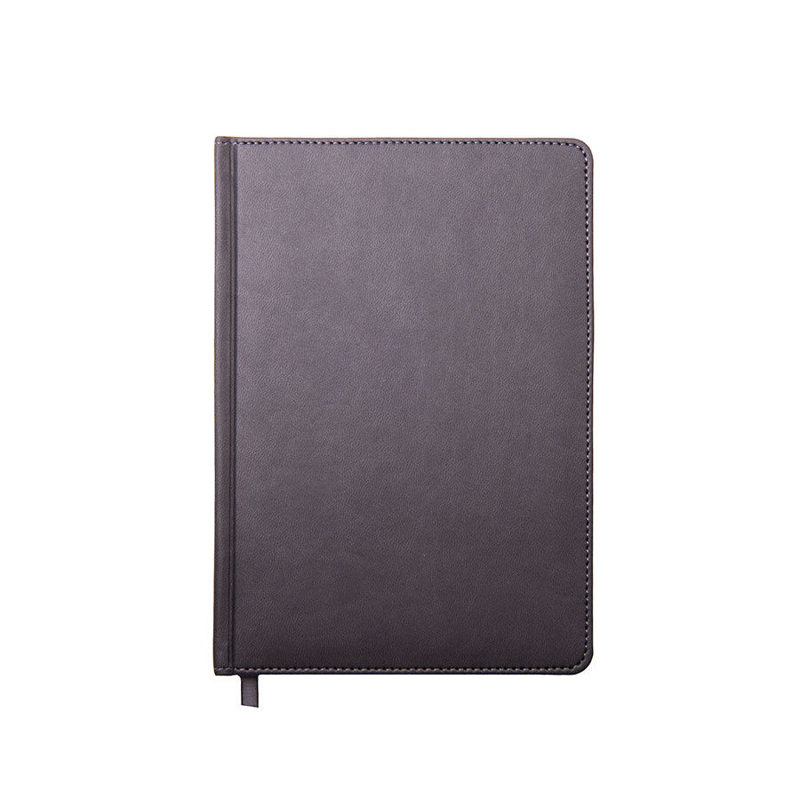 Ежедневник недатированный Campbell, А5,  серый, белый блок