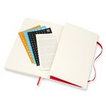 Еженедельник Moleskine CLASSIC SOFT WKNT Large 130х210мм 144стр. мягкая обложка красный