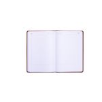 Ежедневник недатированный Campbell, А5,  красный, белый блок