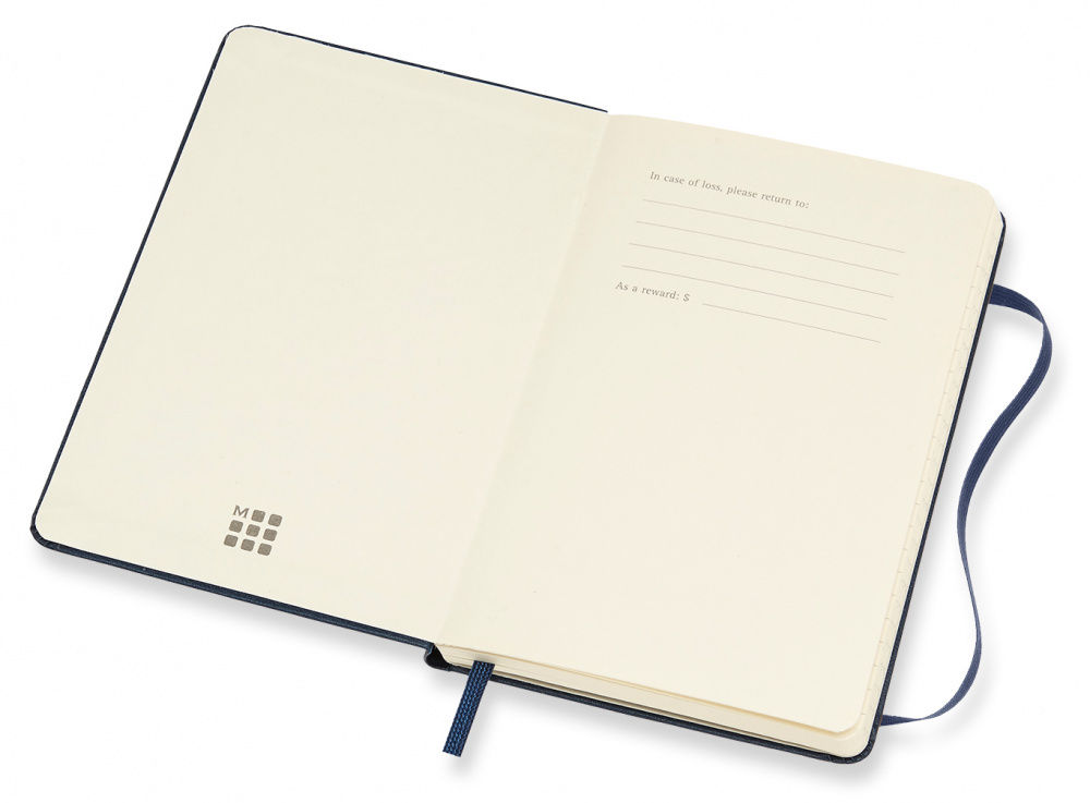Еженедельник Moleskine CLASSIC WKNT Pocket 90x140мм 144стр. синий сапфир