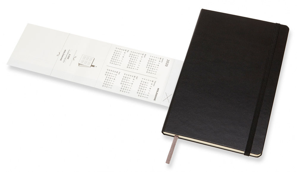 Еженедельник Moleskine CLASSIC WKNT Large 130х210мм 144стр. черный