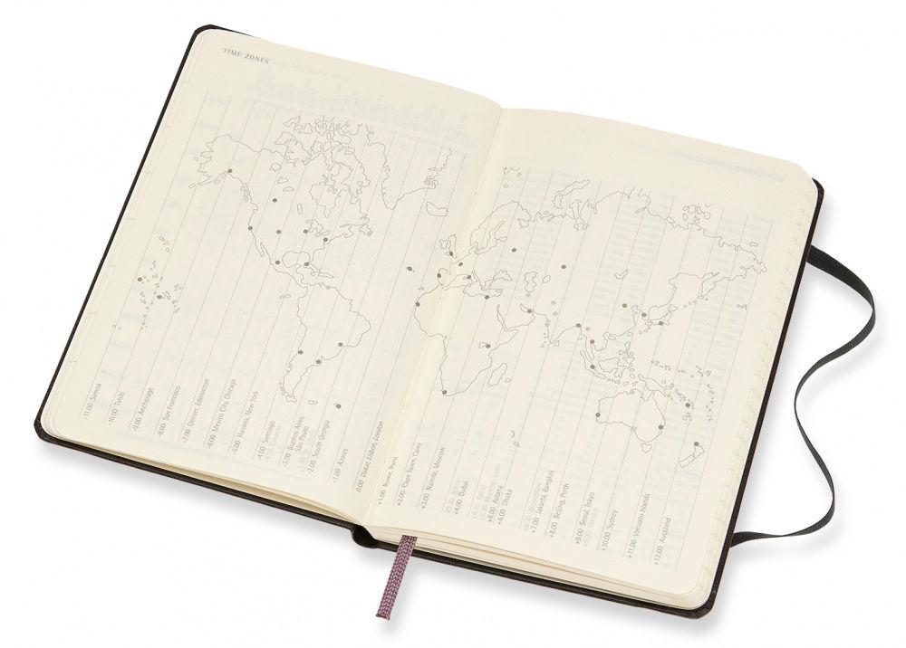 Еженедельник Moleskine CLASSIC WKNT Pocket 90x140мм 144стр. черный