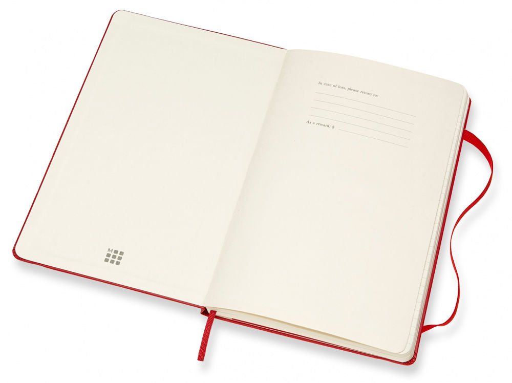 Еженедельник Moleskine CLASSIC WKNT Large 130х210мм 144стр. красный