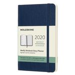 Еженедельник Moleskine CLASSIC SOFT WKNT Pocket 90x140мм 144стр. мягкая обложка синий сапфир
