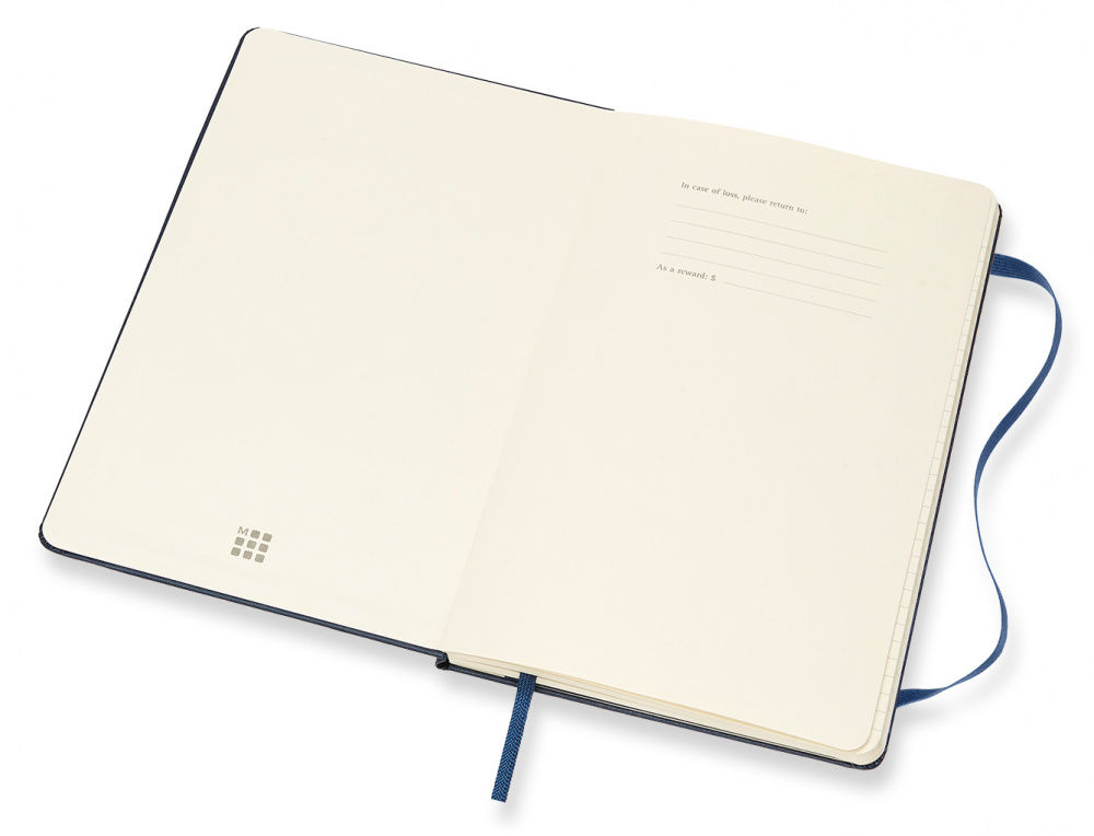 Еженедельник Moleskine CLASSIC WKNT Large 130х210мм 144стр. синий сапфир