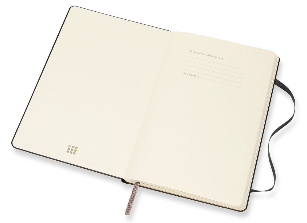 Еженедельник Moleskine CLASSIC WKLY VERTICAL Large 130х210мм 144стр. черный