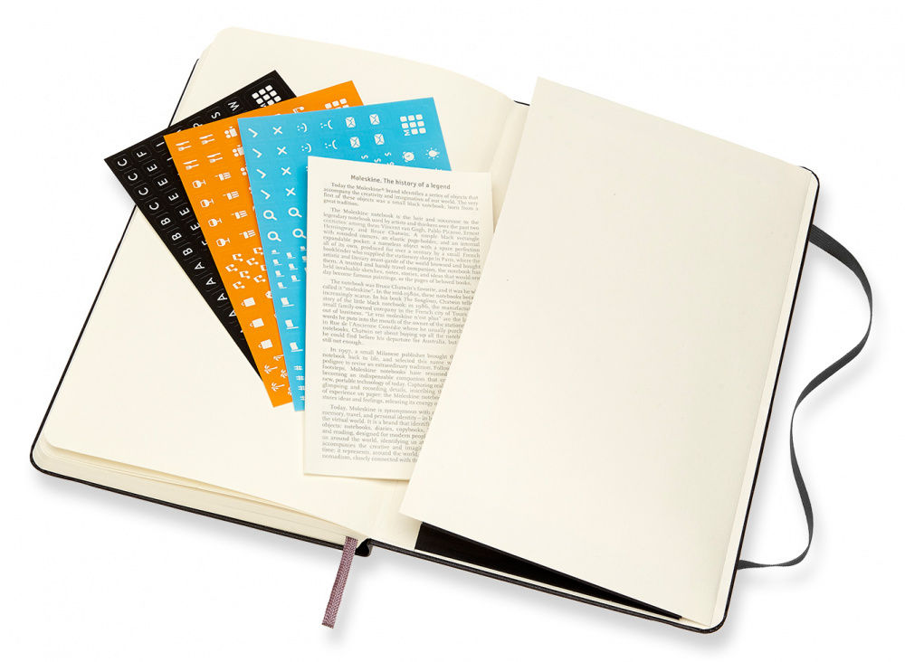 Еженедельник Moleskine PRO VERTICAL Large 130х210мм 168стр. черный